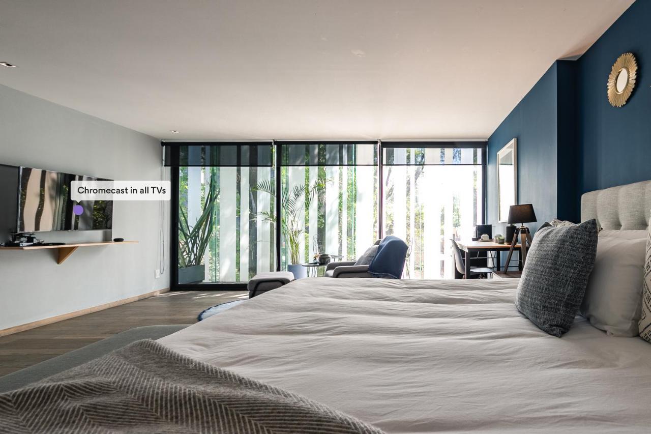 Luxurious Apt With Balcony In Polanco Мехико Экстерьер фото